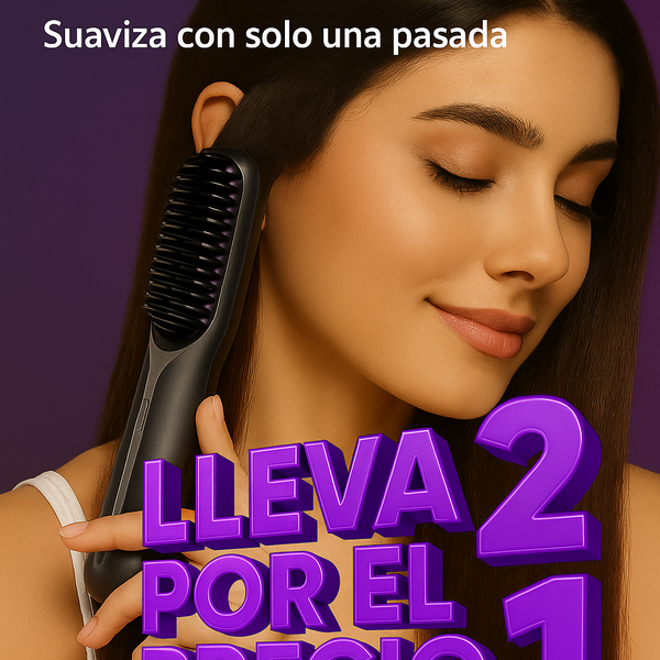 Cepillo Alisador Portátil inalámbrico